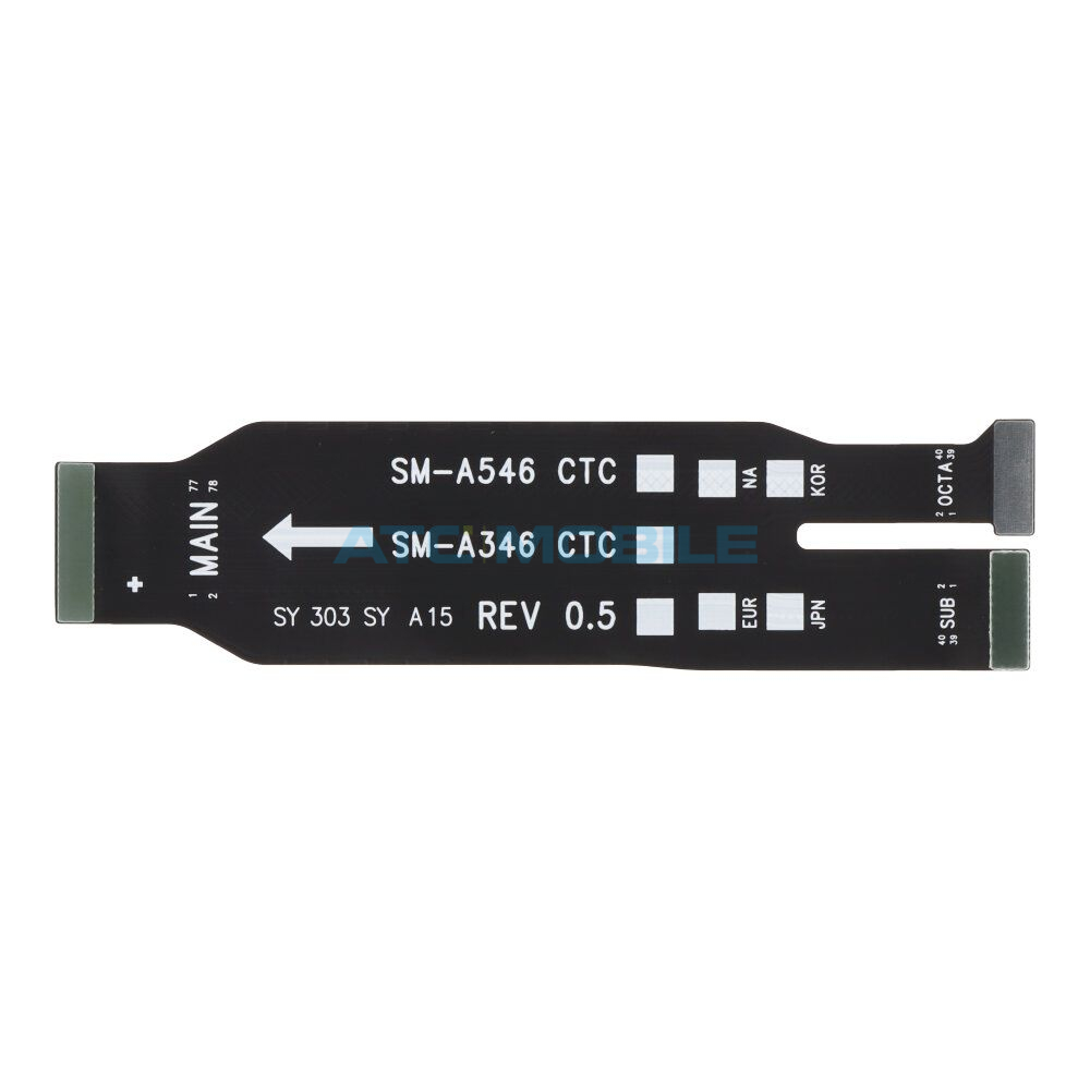 SGA346-FLEXMAIN Displej + dotyk + kryt Samsung Galaxy A54 5G (SM-A546B) Awesome Violet (Service Pack) - GH82-31231D
