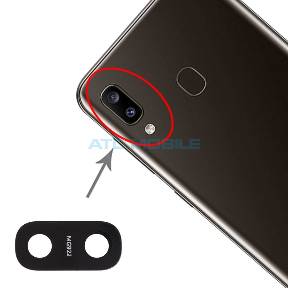 SGA405-CAMLENS GKK kryt Samsung Galaxy A20 (SM-A205), A30 (SM-A305) plné krytí, červený/černý