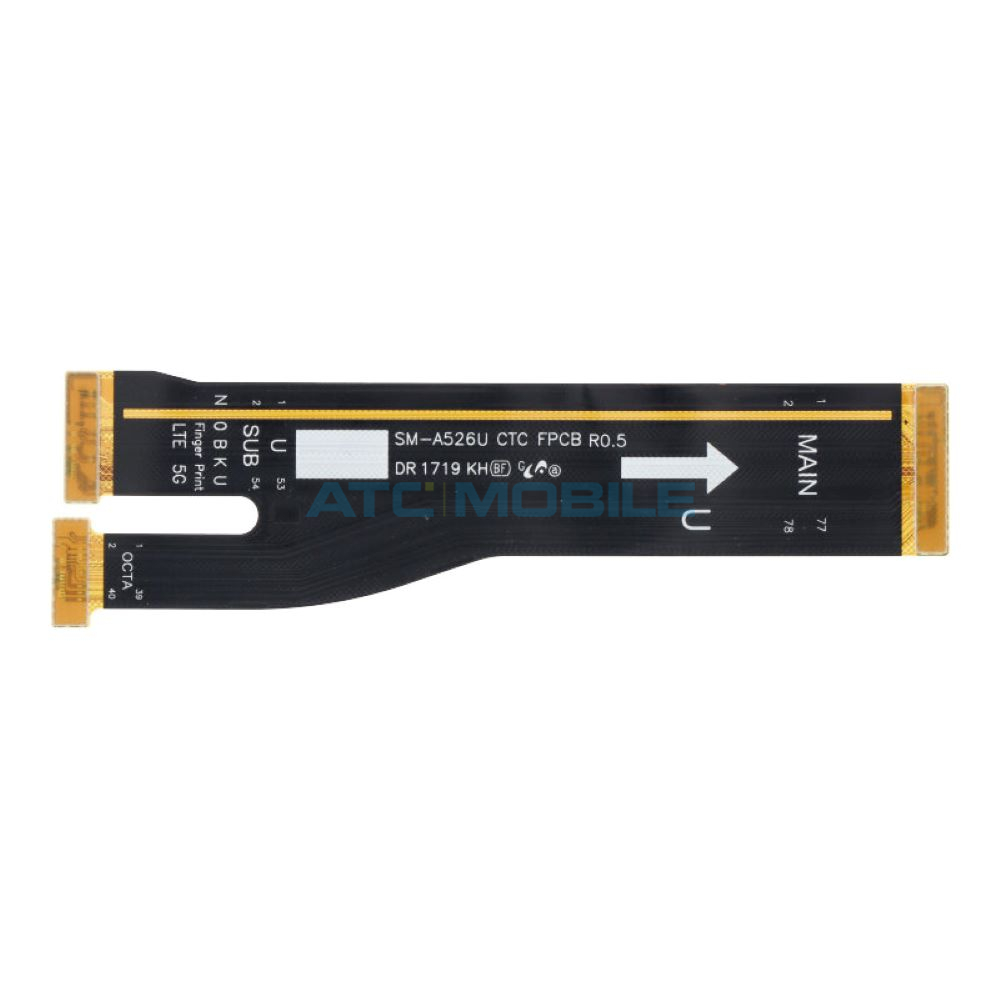 SGA528-MBFLEXO Fixed zadní měkký kryt Samsung Galaxy A52 4G (SM-A525), A52 5G (SM-A526), A52s 5G (SM-A528B) čirý