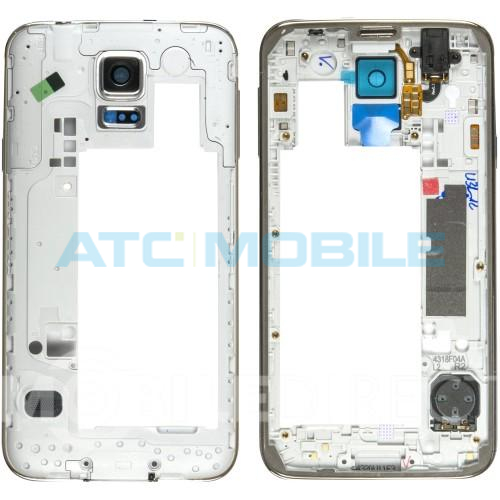 SGG900F-ZKTWHITE Sada servisn&iacute;ch p&aacute;sek a &scaron;roubků Samsung Galaxy S5 (SM-G900F) - GH81-12060A