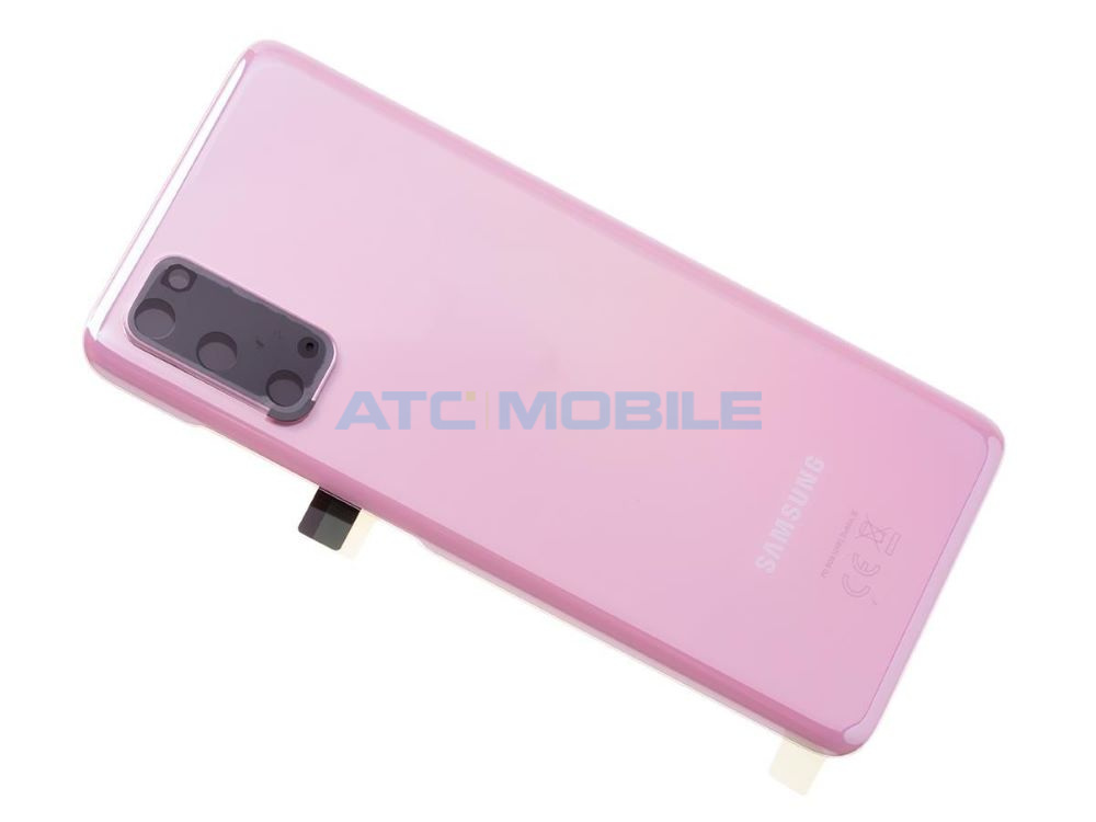 Zadní kryt Samsung Galaxy S20 (SM-G980F) růžový (Cloud Pink) - GH82-22068C Zadní kryt Samsung Galaxy S20 (SM-G980F) růžový (Cloud Pink) - GH82-22068C