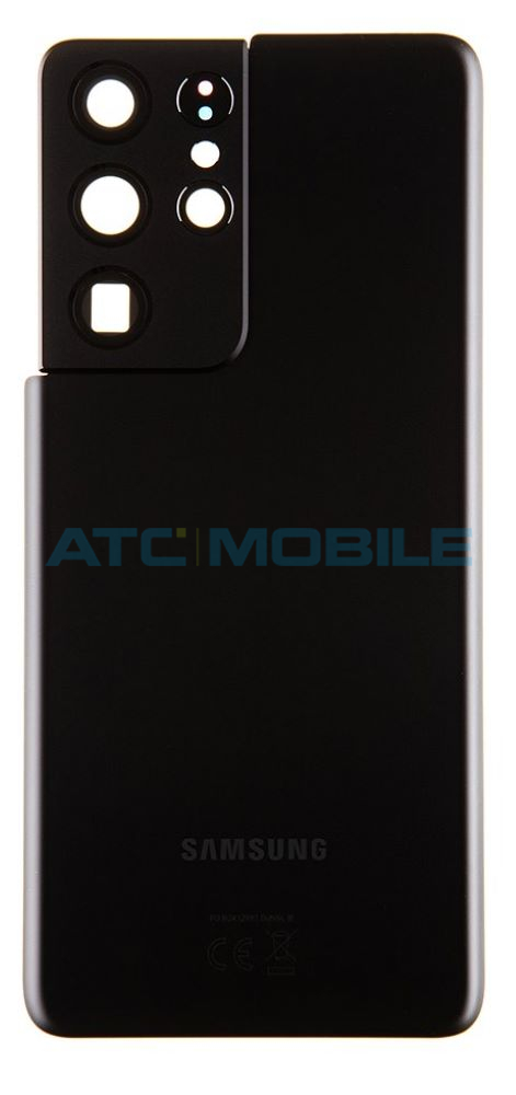 SGG998-BKTOBK Displej + dotyk + rám Samsung Galaxy S21 Ultra 5G (SM-G998B) černý (Phantom Black) - GH82-26035A / G