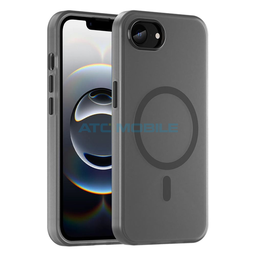 Ochranný kryt Shield4U MagSafe Frosted iPhone 16e, 17e černý Ochranný kryt Shield4U MagSafe Frosted iPhone 16e, 17e černý