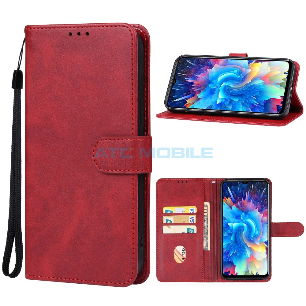 Pouzdro Shield4U Infinix Hot 20 5G (X666B) otevírací červené Pouzdro Shield4U Infinix Hot 20 5G (X666B) otevírací červené