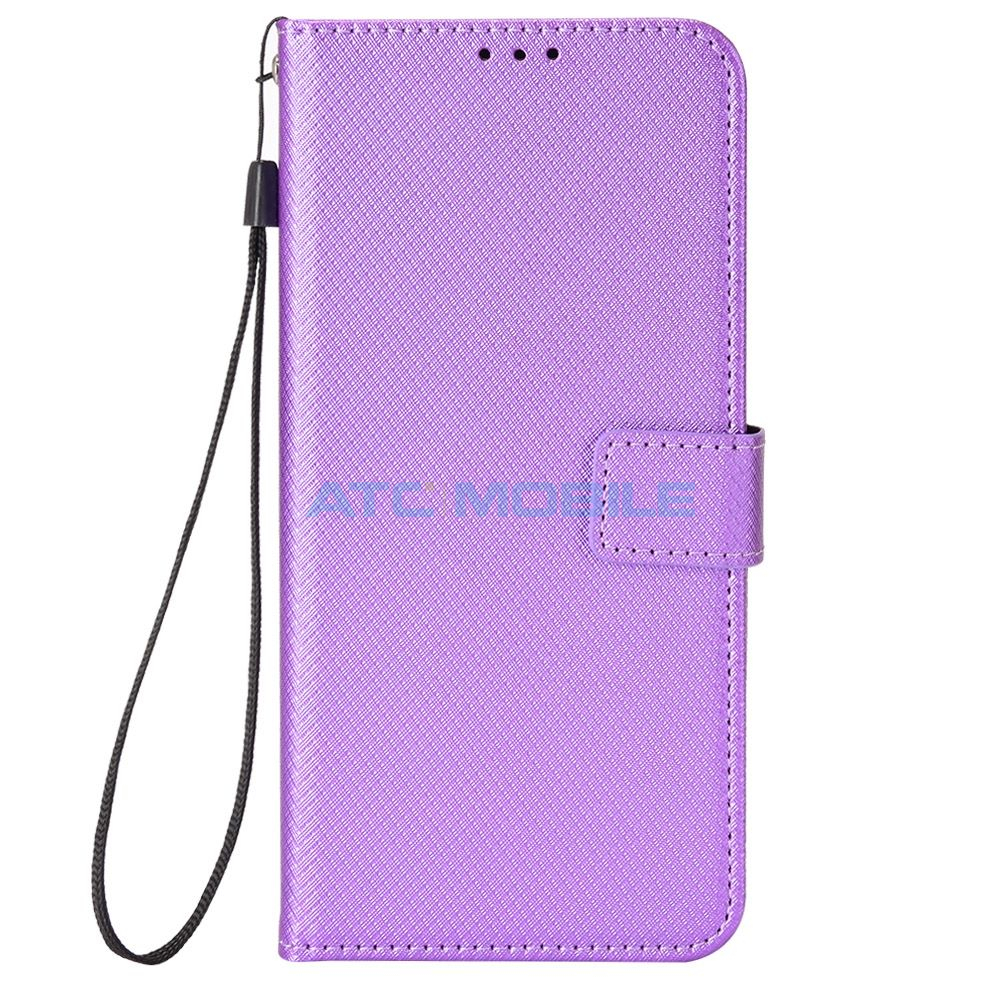 ATC-BOOK-INFH30iPK Pouzdro Shield4U Infinix Hot 30i (X669D) Diamond Texture otev&iacute;rac&iacute; modr&eacute;