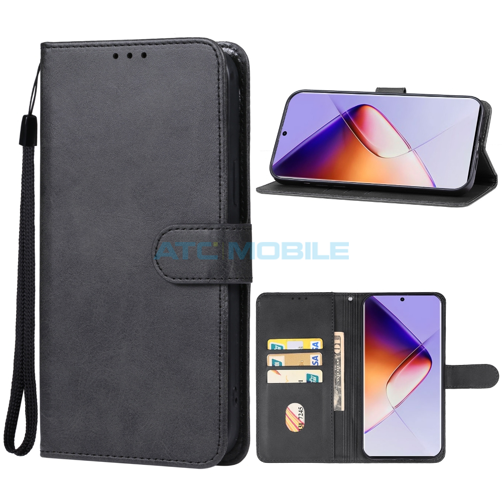 ATC-BOOK-INFN40BK Silikonov&yacute; kryt Shield4U Infinix Note 40 (X6853) čern&yacute;