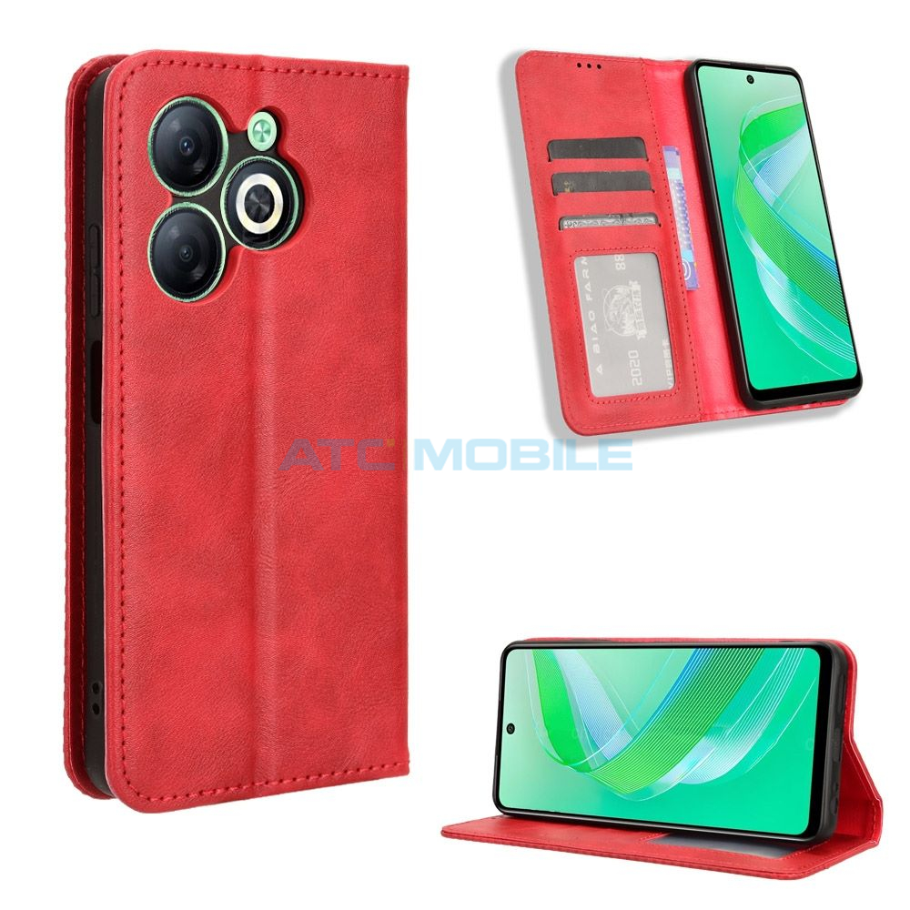 ATC-BOOK-INFS8MRRD Tvrzen&eacute; sklo Shield4U Infinix Smart 8 (X6525) 0,26mm