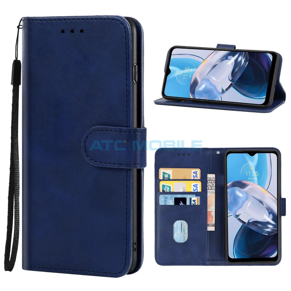 ATC-BOOK-MME32BL Pouzdro Shield4U Motorola Moto E22 (XT2239) otevírací červené