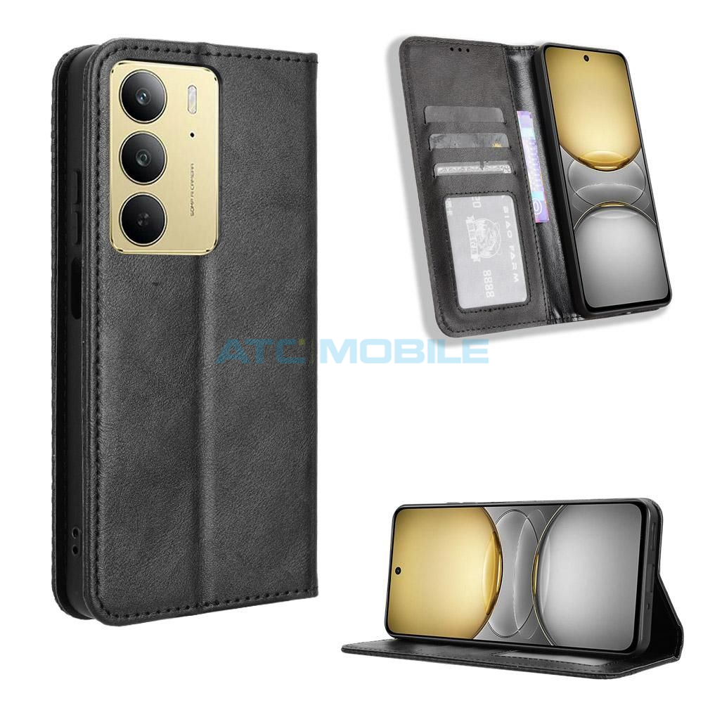 ATC-BOOK-REALC75MBK Zadn&iacute; kryt Realme C75 (RMX3941) čern&yacute; včetně skl&iacute;ček kamer