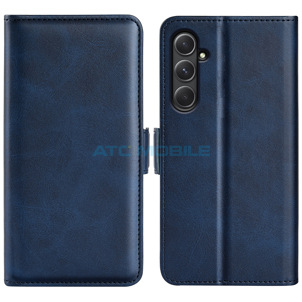 ATC-BOOK-SGA556BL Shockproof Camera Sliding kryt Shield4U Samsung Galaxy A35 5G (SM-A356), A55 5G (SM-A556) s uzavření