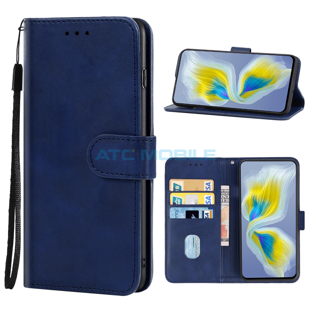 Pouzdro Shield4U Tecno Camon 18 Premier otevírací modré Pouzdro Shield4U Tecno Camon 18 Premier otevírací modré