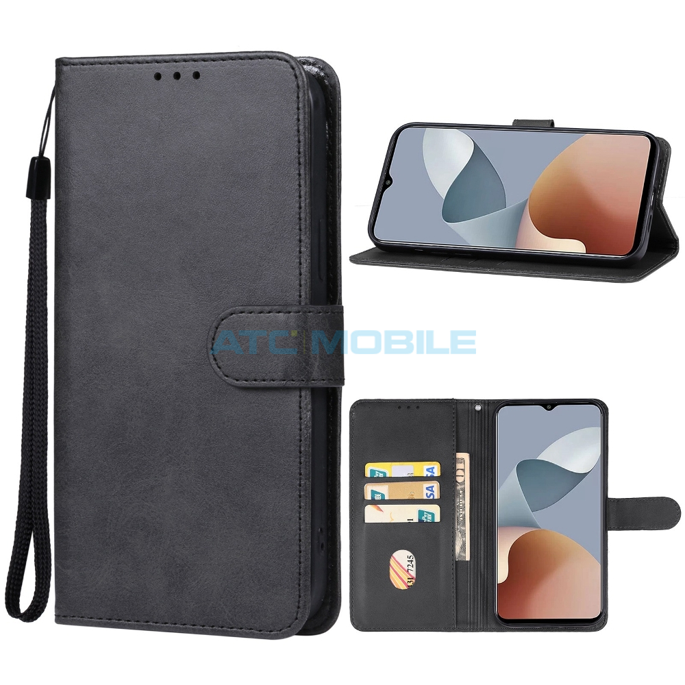 Pouzdro Shield4U ZTE Blade A73 4G, Blade V50S otevírací černé Pouzdro Shield4U ZTE Blade A73 4G, Blade V50S otevírací černé