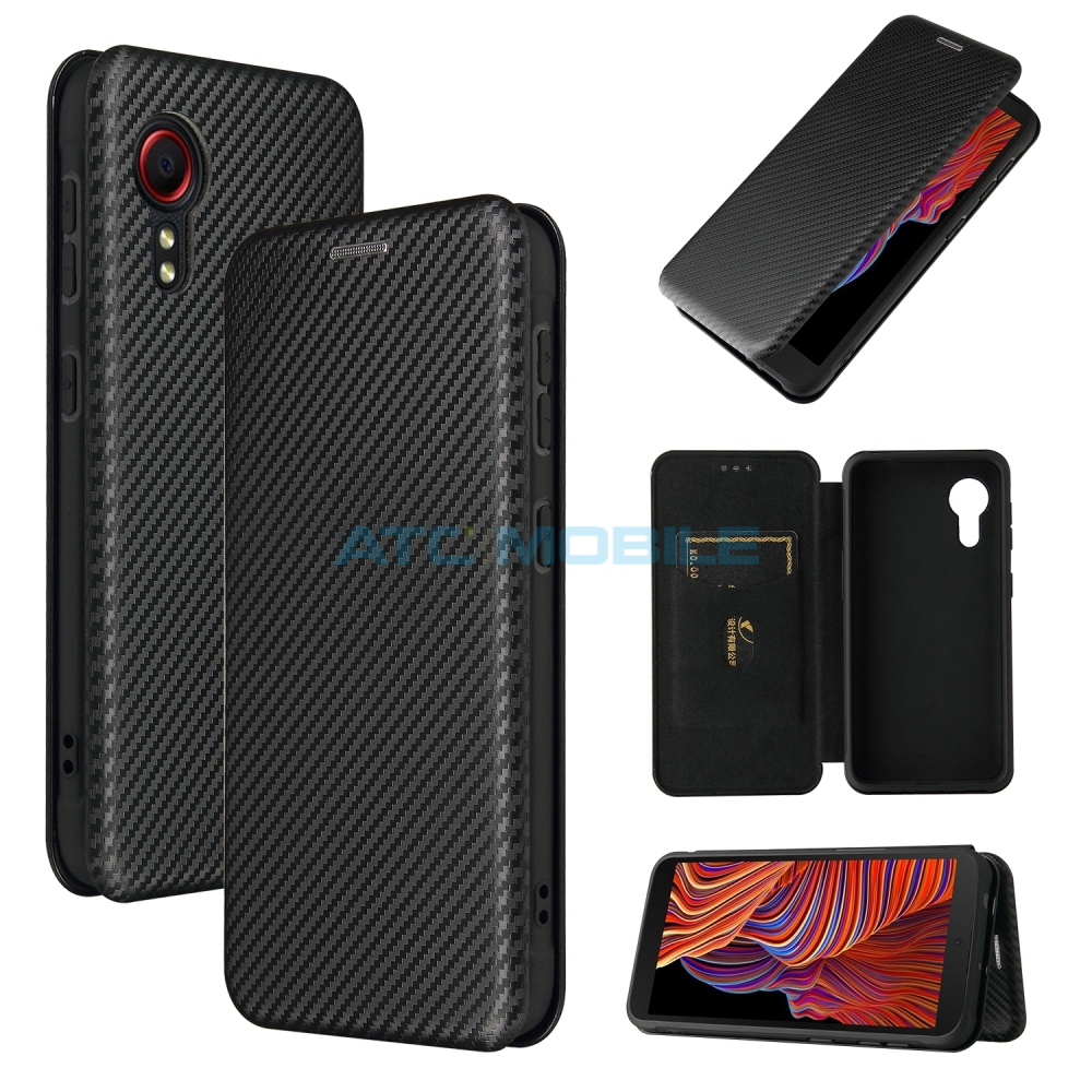 ATC-BOOKCF-SGG525BK Ochranné tvrzené sklo FIXED Samsung Galaxy XCover 5 (SM-G525), čiré