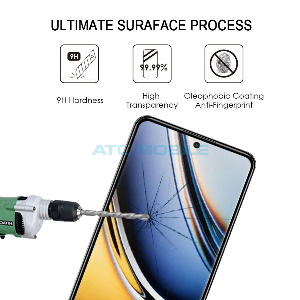 ATC-GLASS3D-REAL11PPBK Pouzdro Shield4U Realme 11 Pro 5G (RMX3771), 11 Pro+ 5G (RMX3741) Skin Feel otevírací červené