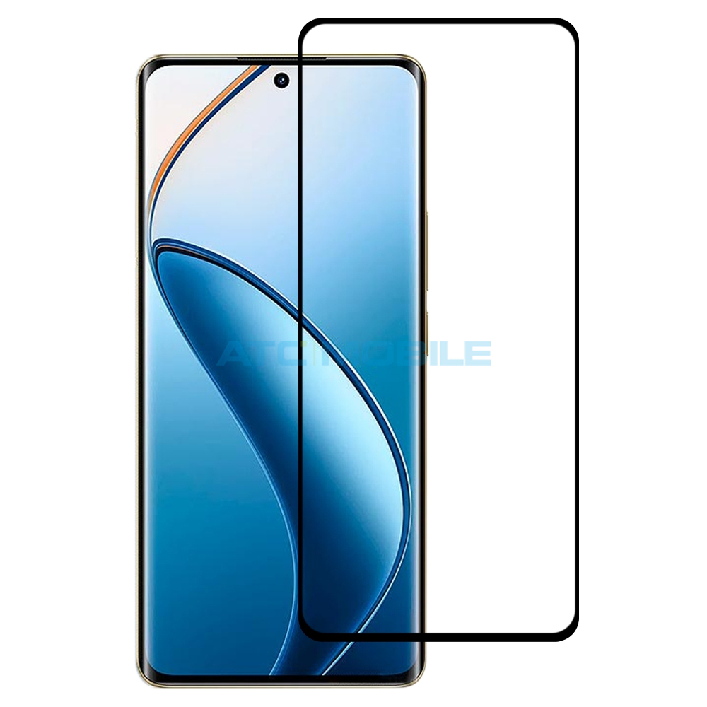 Tvrzené sklo Shield4U 3D Curved Edge Realme 12 Pro 5G (RMX3842), 12 Pro+ 5G (RMX3840) černé Tvrzené sklo Shield4U 3D Curved Edge Realme 12 Pro 5G (RMX3842), 12 Pro+ 5G (RMX3840) černé