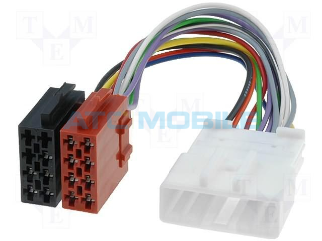 Adaptér ISO - Subaru Impreza (2007 - >), Forester III, IV 252143 Adaptér ISO - Subaru Impreza (2007 - >), Forester III, IV