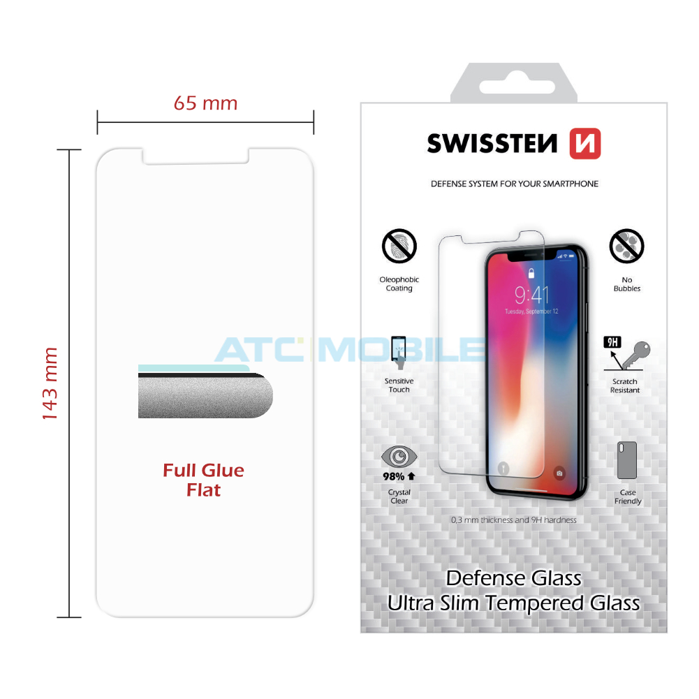 Tvrzené sklo SWISSTEN Huawei P SMART (FIGO-L31), Honor 9 Lite (LLD-L31) Tvrzené sklo SWISSTEN Huawei P SMART (FIGO-L31), Honor 9 Lite (LLD-L31)