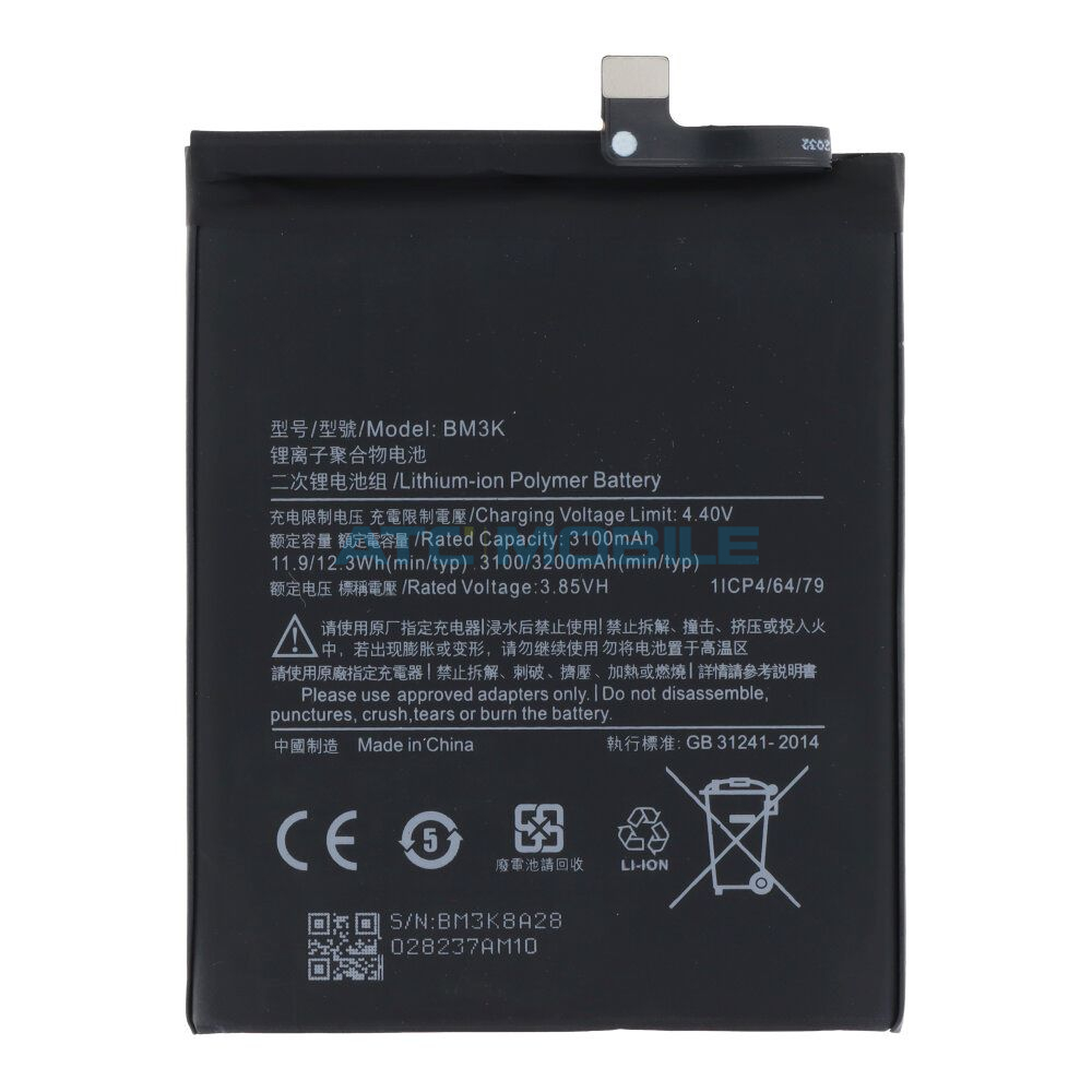 Baterie Xiaomi BM3K 3200 mAh (Mi Mix 3) OEM včetně lepení Baterie Xiaomi BM3K 3200 mAh (Mi Mix 3) OEM včetně lepení