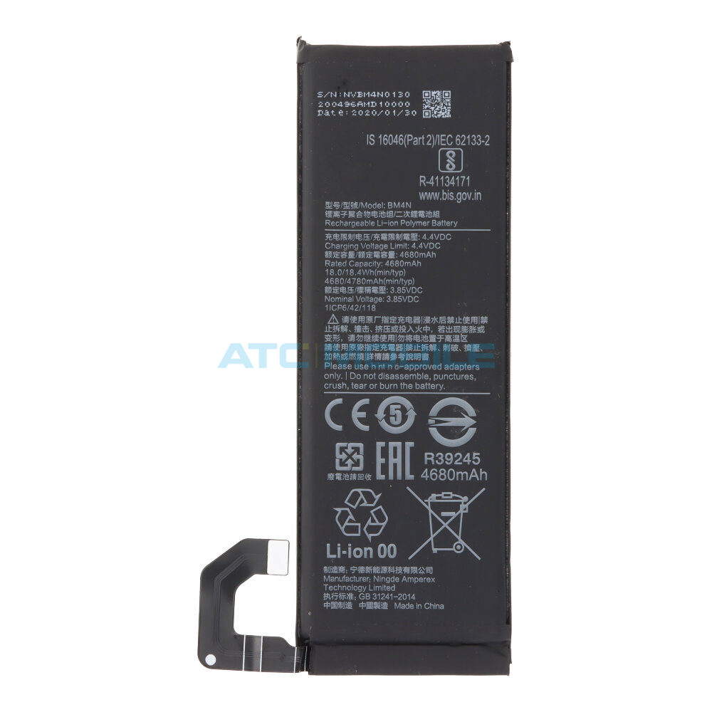 BM4N Lepení krytu baterie Xiaomi Mi 10 5G