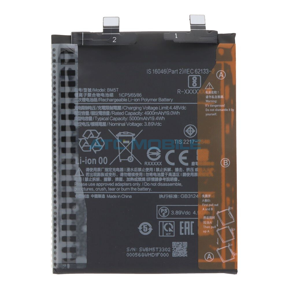 BM5T Zadn&iacute; kryt Xiaomi 13T, 13T Pro čern&yacute;