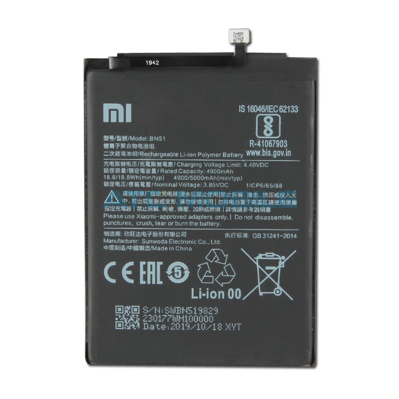 BN51-BULK Displej + dotyk Xiaomi Redmi 8, Redmi 8A černý