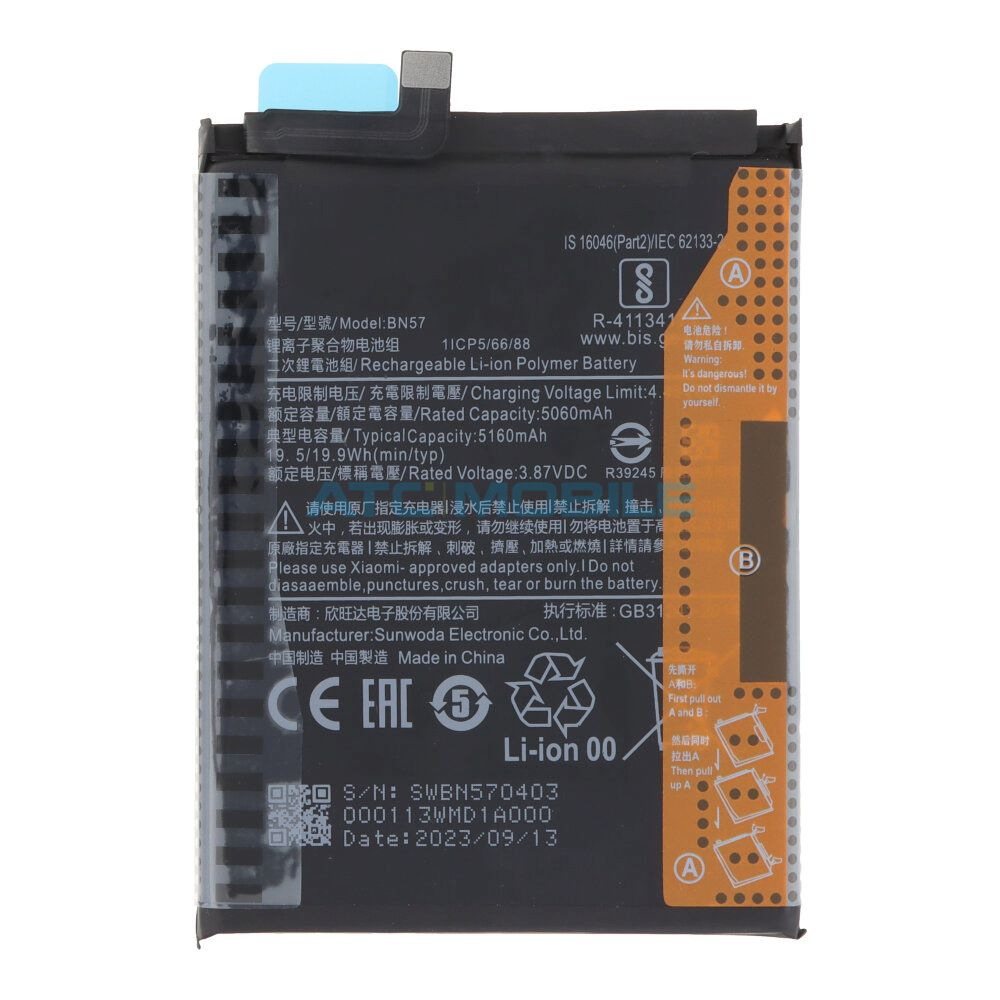 BN57 Displej + dotyk Xiaomi Redmi Note 9 Pro 5G, Xiaomi Mi 10T Lite 5G, Poco M2 Pro, Poco X3, Poco X3 Pro