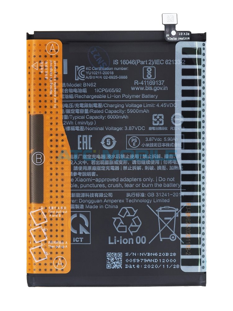 BN62 Fixed Skin ultratenk&yacute; kryt Xiaomi Redmi Note 9 čir&eacute; (0,6mm)