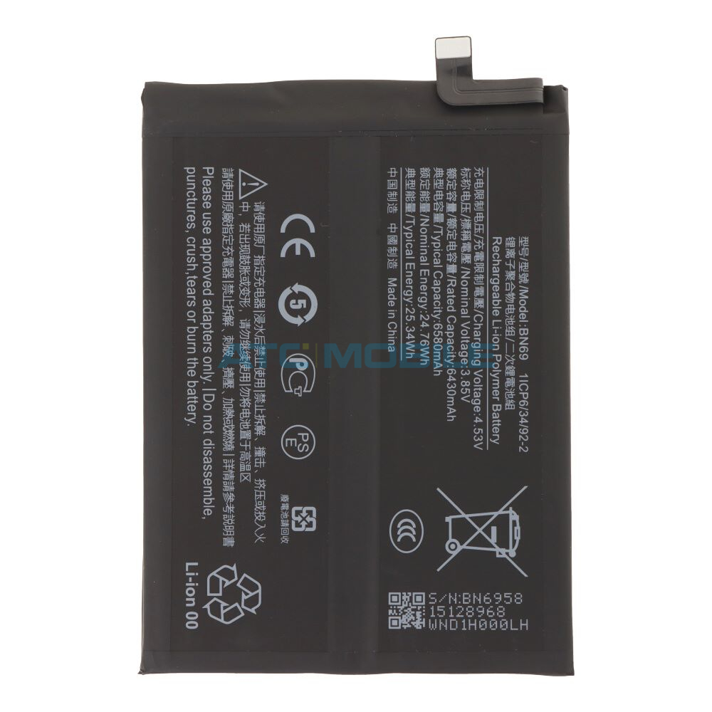 BN69 Pouzdro CaseMe Book Redmi Note 15 Pro 5G černé