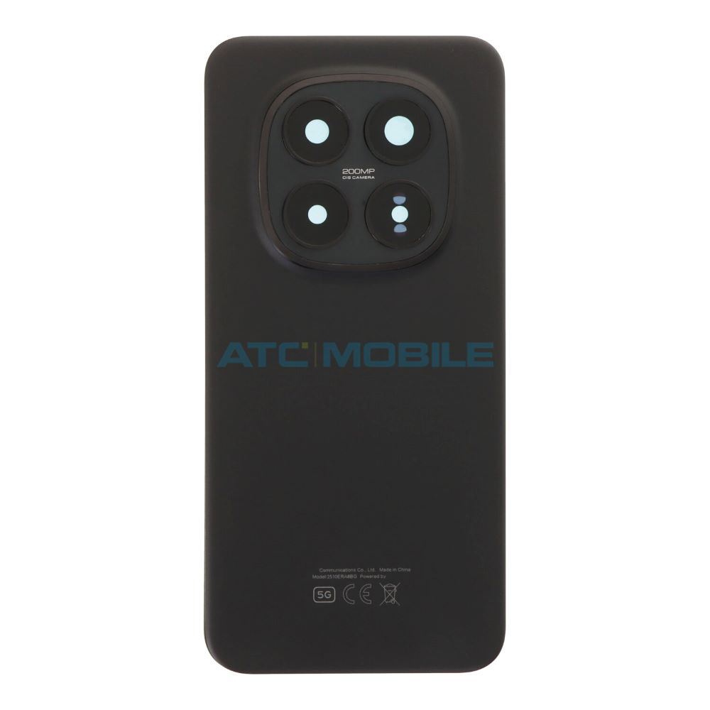 Zadní kryt Xiaomi Redmi Note 15 Pro+ 5G černý (Black Titanium) Zadní kryt Xiaomi Redmi Note 15 Pro+ 5G černý (Black Titanium)